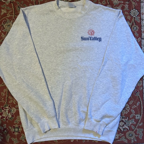 Sun Valley resort Idaho Gray Sweatshirt - Picture 2 of 5